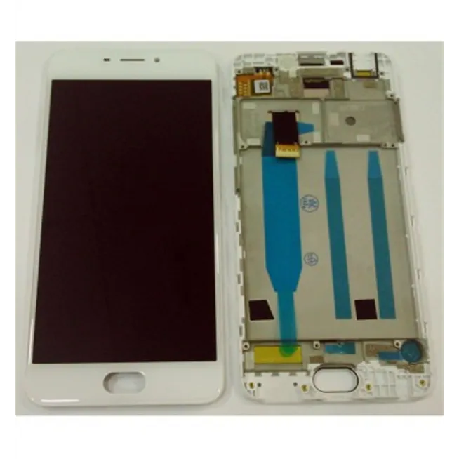 Meizu Meilan 6 M6 pantalla lcd + tactil blanco + marco premium
