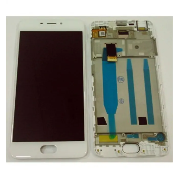 Meizu Meilan 6 M6 pantalla lcd + tactil blanco + marco premium