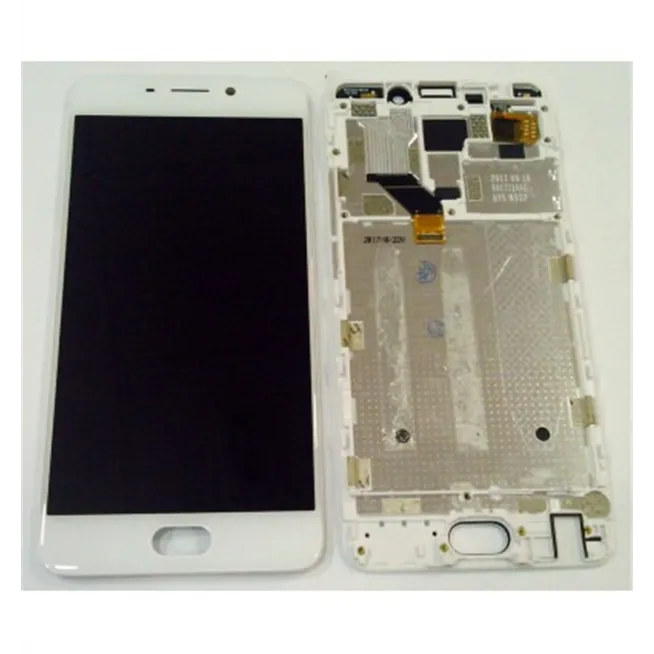 Meizu meilan note 6 pantalla lcd + tactil blanco + marco premium