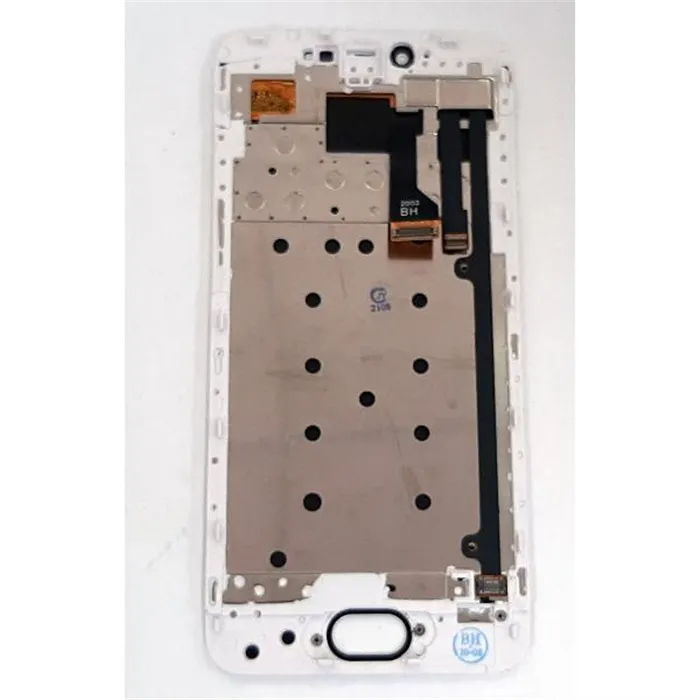 Pantalla lcd para Meizu Pro 6 mas tactil blanco mas marco blanco compatible