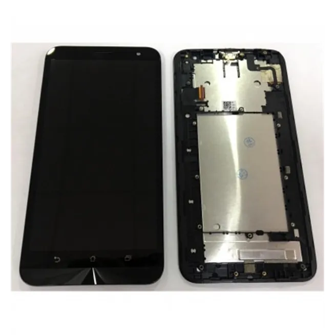 ASUS ZenFone 2 Laser 6.0 ZE601KL Z011D pantalla lcd + táctil negro + marco premium