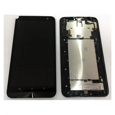 ASUS ZenFone 2 Laser 6.0 ZE601KL Z011D pantalla lcd + táctil negro + marco premium