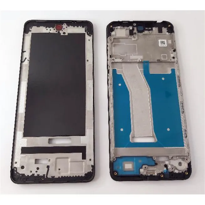 Carcasa o marco frontal negro para Motorola Moto G04