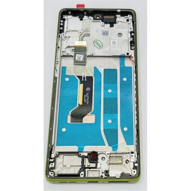 Pantalla lcd para Motorola G85 mas tactil negro mas marco verde oliva 5D68C24855 Service Pack