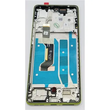 Pantalla lcd para Motorola G85 mas tactil negro mas marco verde oliva 5D68C24855 Service Pack