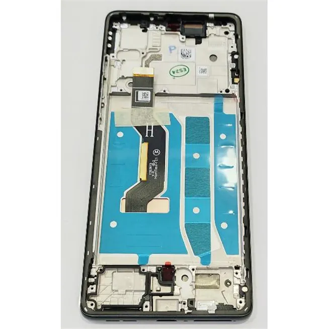 Pantalla lcd para Motorola G85 mas tactil negro mas marco gris 5D68C24854 Service Pack