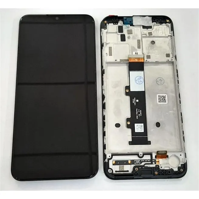 Pantalla lcd para Motorola Moto G10 mas tactil negro mas marco negro calidad premium