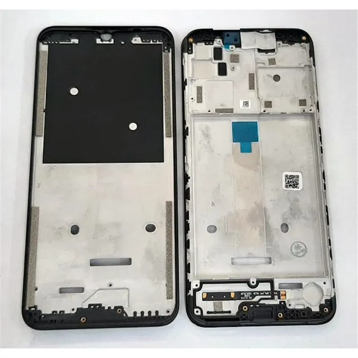 Carcasa central o marco negro para Motorola Moto G10 calidad premium