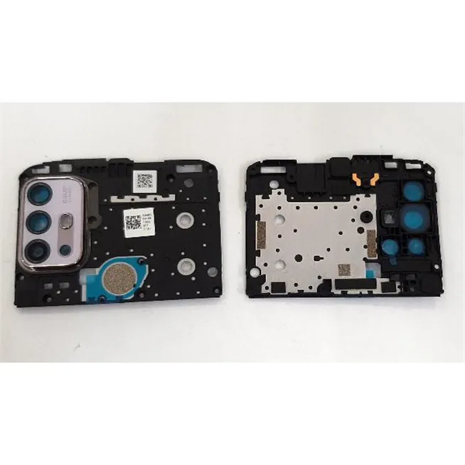 Carcasa trasera sujecion para Motorola Moto G30 mas cubierta camara purpura calidad premium