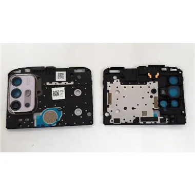 Carcasa trasera sujecion para Motorola Moto G30 mas cubierta camara purpura calidad premium