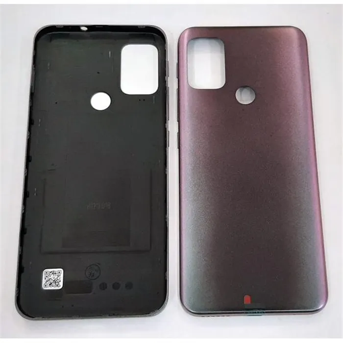 Tapa trasera o tapa bateria gris para Motorola Moto G30 XT2129-2 