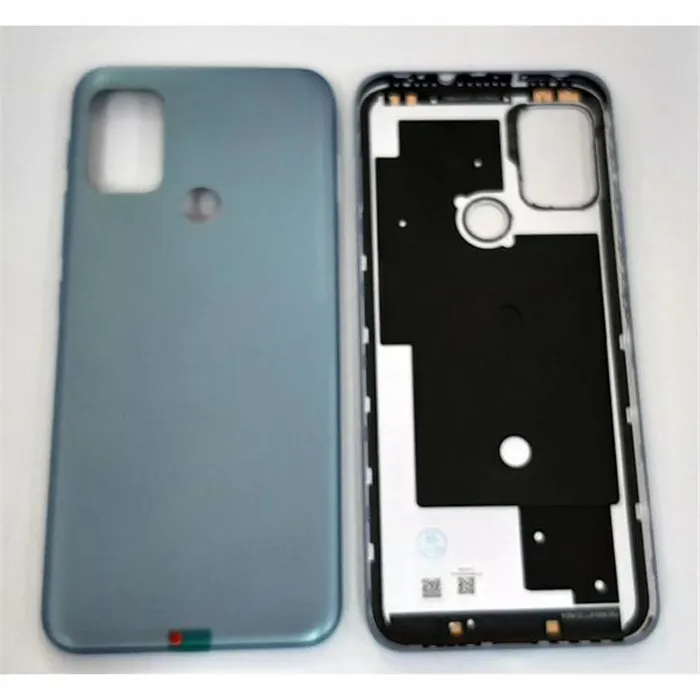 Tapa trasera o tapa bateria azul claro para Motorola Moto G30
