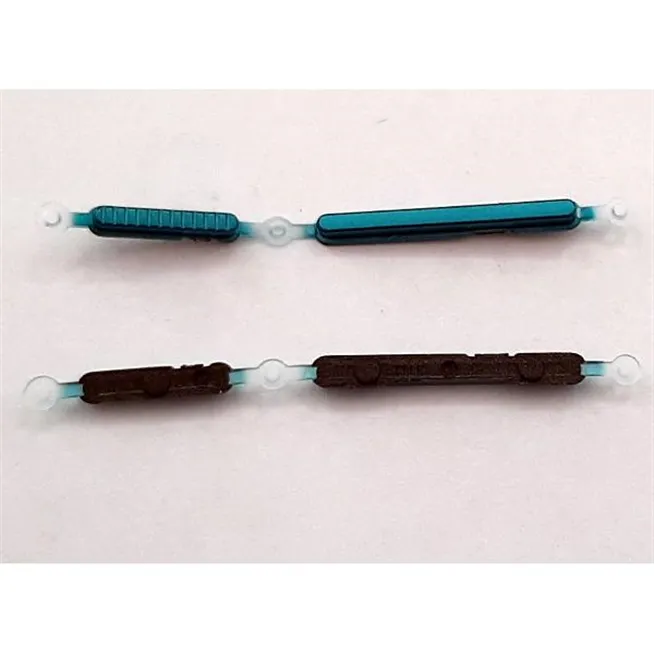 Set botones azules para Motorola Moto G8 Power Lite calidad premium