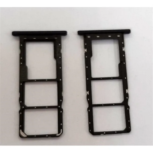 Soporte o bandeja dual sim azul para Motorola Moto G8 Power Lite calidad premium