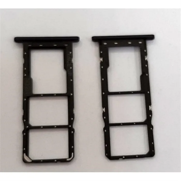Soporte o bandeja dual sim azul para Motorola Moto G8 Power Lite calidad premium