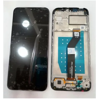 Pantalla LCD para Motorola Moto G8 Power Lite mas tactil negro mas marco negro calidad premium