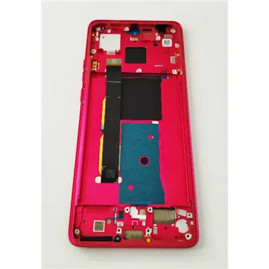 Pantalla lcd para Motorola Edge 40 5G XT2303-2 mas tactil negro con marco rojo calidad premium