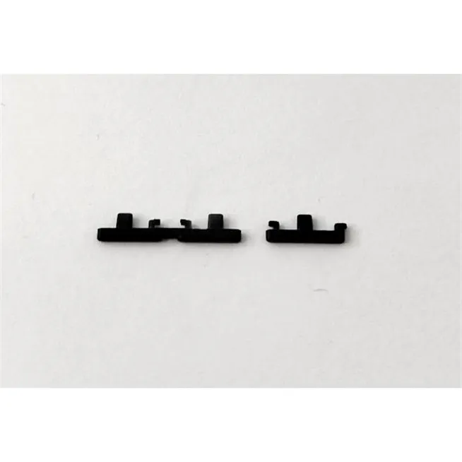 Set de 2 Botones laterales negros para Motorola Edge 40 5G XT2303-2 calidad premium
