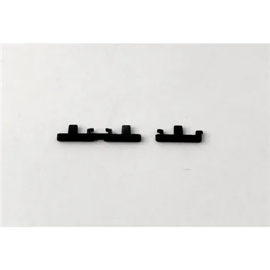 Set de 2 Botones laterales negros para Motorola Edge 40 5G XT2303-2 calidad premium
