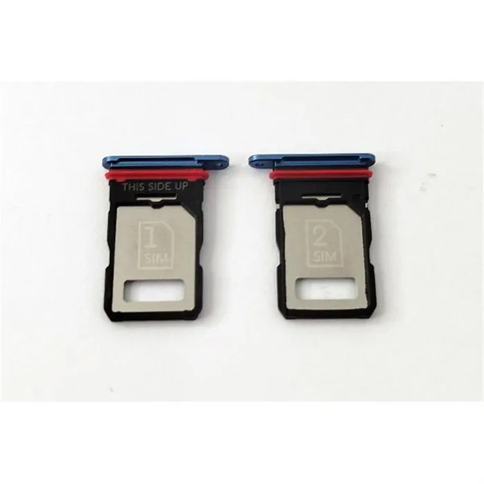 Soporte o bandeja sim azul Dual sim para Motorola Edge 40 5G XT2303-2 calidad premium