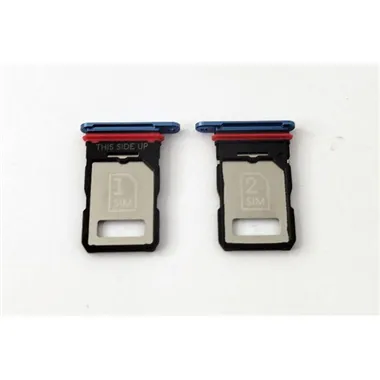 Soporte o bandeja sim azul Dual sim para Motorola Edge 40 5G XT2303-2 calidad premium