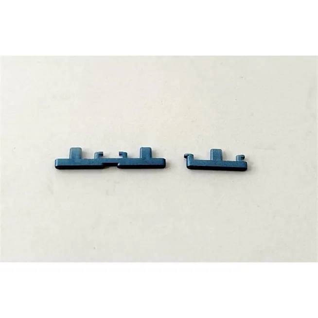 Set de 2 botones laterales azules para Motorola Edge 40 5G XT2303-2 calidad premium