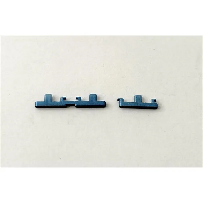 Set de 2 botones laterales azules para Motorola Edge 40 5G XT2303-2 calidad premium