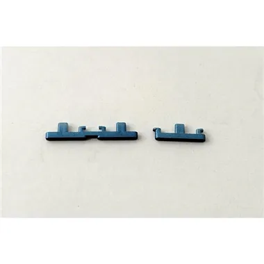 Set de 2 botones laterales azules para Motorola Edge 40 5G XT2303-2 calidad premium