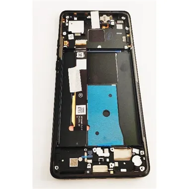 Pantalla LCD mas tactil negro para Motorola Edge 40 mas marco negro service pack