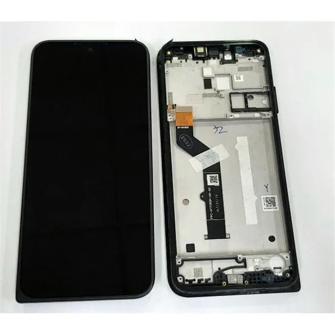 Pantalla lcd para Motorola Defy 2021 mas tactil negro mas marco negro Service Pack