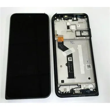 Pantalla lcd para Motorola Defy 2021 mas tactil negro mas marco negro Service Pack