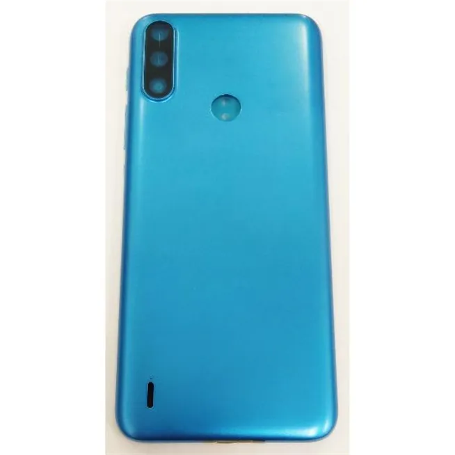 Tapa trasera o tapa bateria azul para Motorola Moto E7 Power Moto E7I Moto E7I Power mas cubierta camara