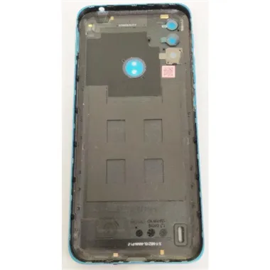 Tapa trasera o tapa bateria azul para Motorola Moto E7 Power Moto E7I Moto E7I Power mas cubierta camara