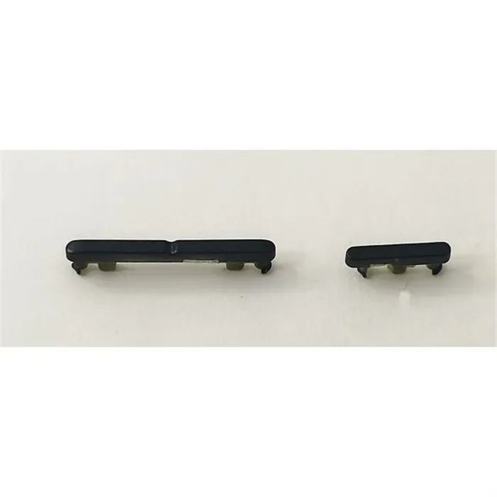 Set de 2 Botones laterales negros para Motorola Moto Edge 30 Neo calidad premium