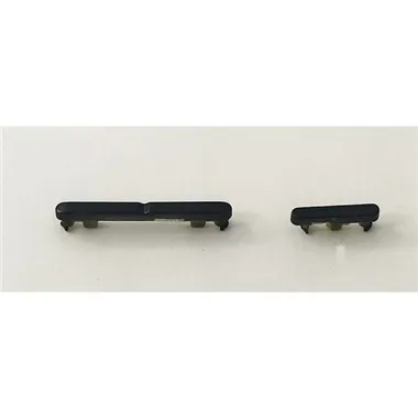 Set de 2 Botones laterales negros para Motorola Moto Edge 30 Neo calidad premium