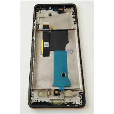 Pantalla lcd para Motorola Edge 40 Neo XT2307-1 mas tactil negro con marco dorado calidad premium