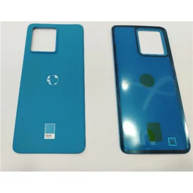 Tapa trasera o tapa bateria color azul para Motorola Edge 40 Neo(XT2307-1) calidad premium