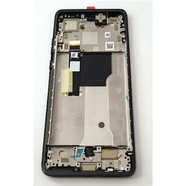 Pantalla lcd para Motorola Edge 40 Neo mas tactil negro con marco negro 5D68C23158 Service Pack