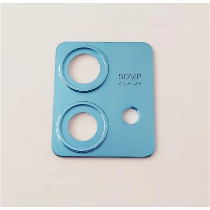 Cubierta de camara azul para Motorola Edge 40 Neo XT2307-1 calidad premium