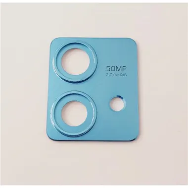 Cubierta de camara azul para Motorola Edge 40 Neo XT2307-1 calidad premium
