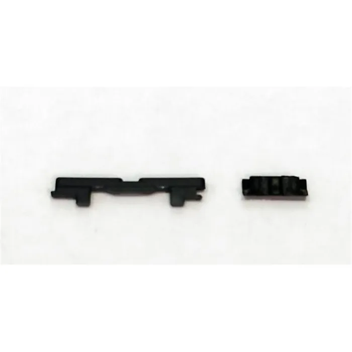 Set de 2 botones laterales negros grises para Motorola Edge 40 Neo XT2307-1 calidad premium