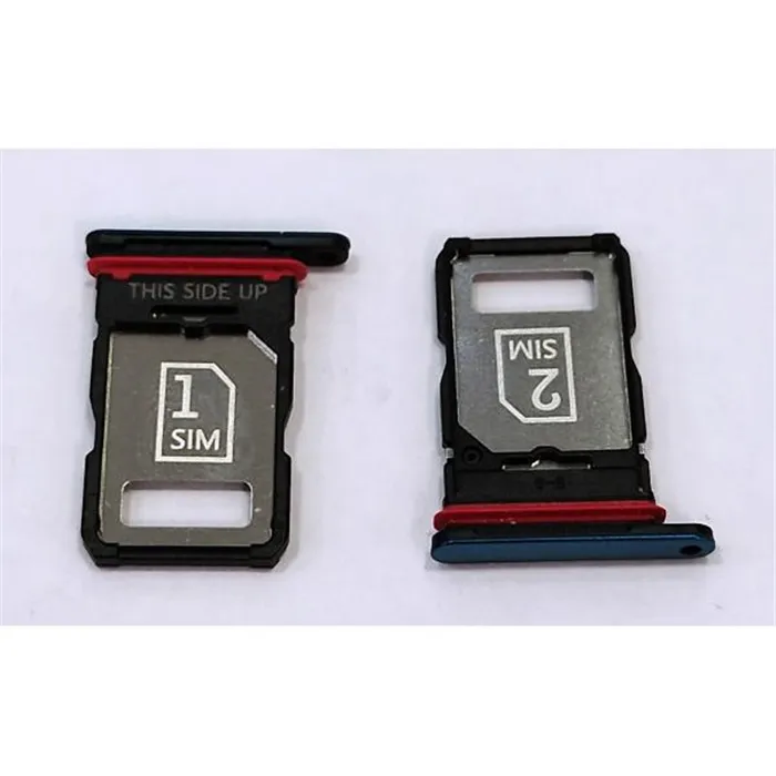 Soporte o bandeja sim azul para Motorola Edge 40 Neo XT2307-1 calidad premium