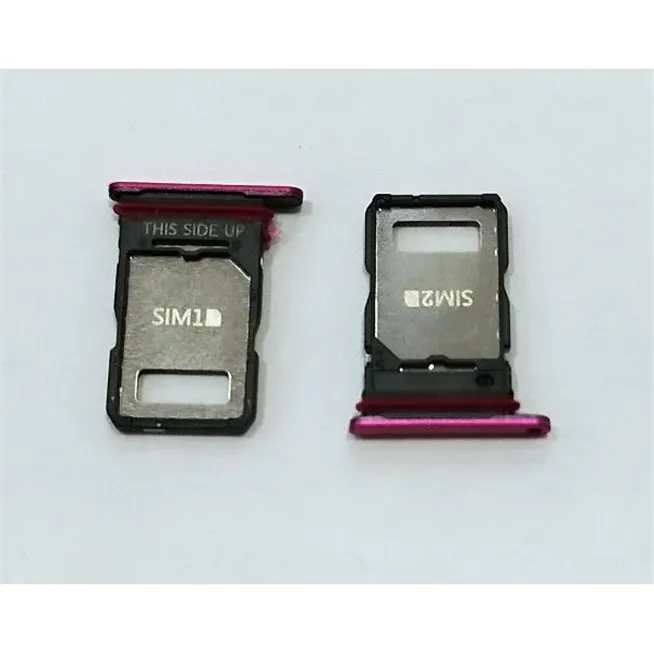 Soporte o bandeja sim rosa Dual sim para Motorola Edge 50 Fusion 5G calidad premium