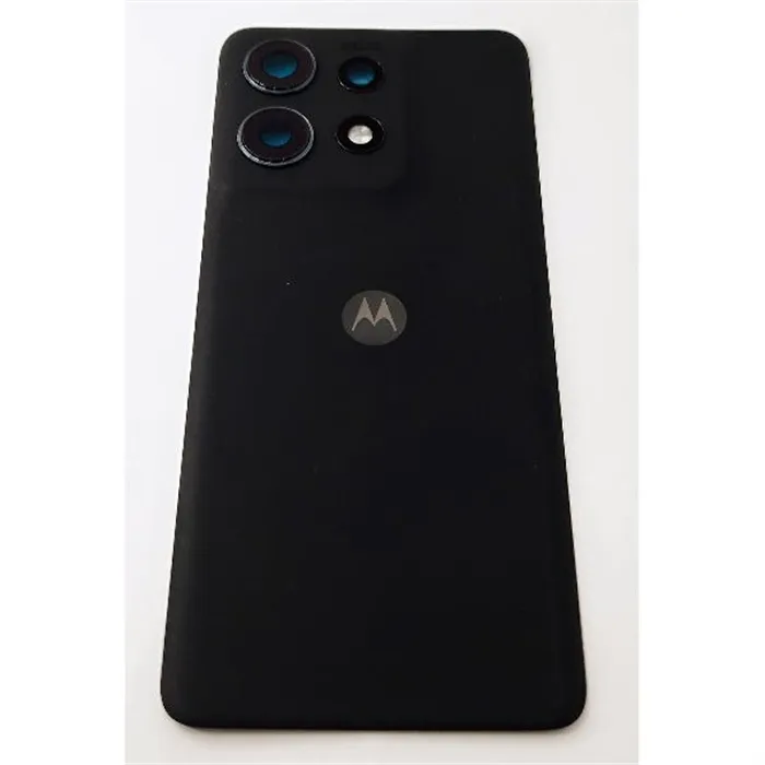 Tapa trasera o tapa bateria negra para Motorola Edge 50 Pro con cubierta de camara 5S58C24116 Service Pack
