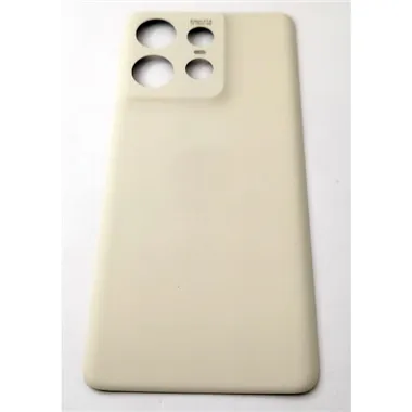 Tapa trasera o tapa bateria crema para Motorola Edge 50 Pro 