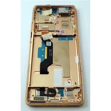 Pantalla lcd para Motorola Edge 50 Ultra mas tactil negro con marco dorado 5D68C24470 Service Pack