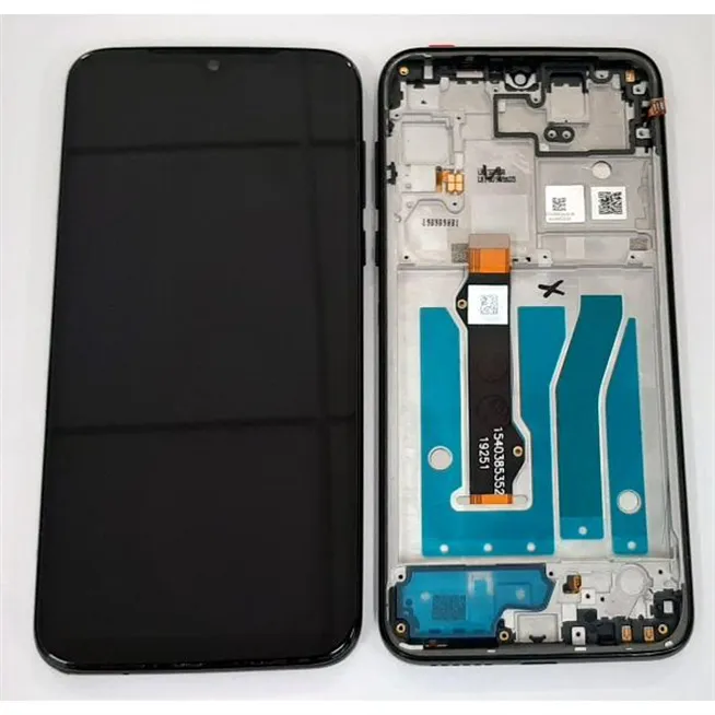 Pantalla lcd para Motorola Moto G8 Plus mas tactil negro mas marco negro calidad premium