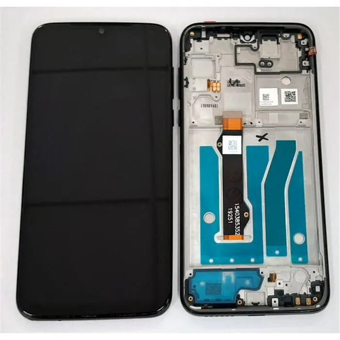 Pantalla lcd para Motorola Moto G8 Plus mas tactil negro mas marco negro calidad premium