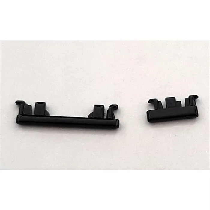 Set 2 botones negros para Motorola Moto G8 Plus calidad premium