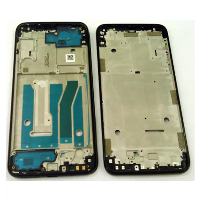 Carcasa o marco central negro para MOTO G8 Plus Calidad Premium